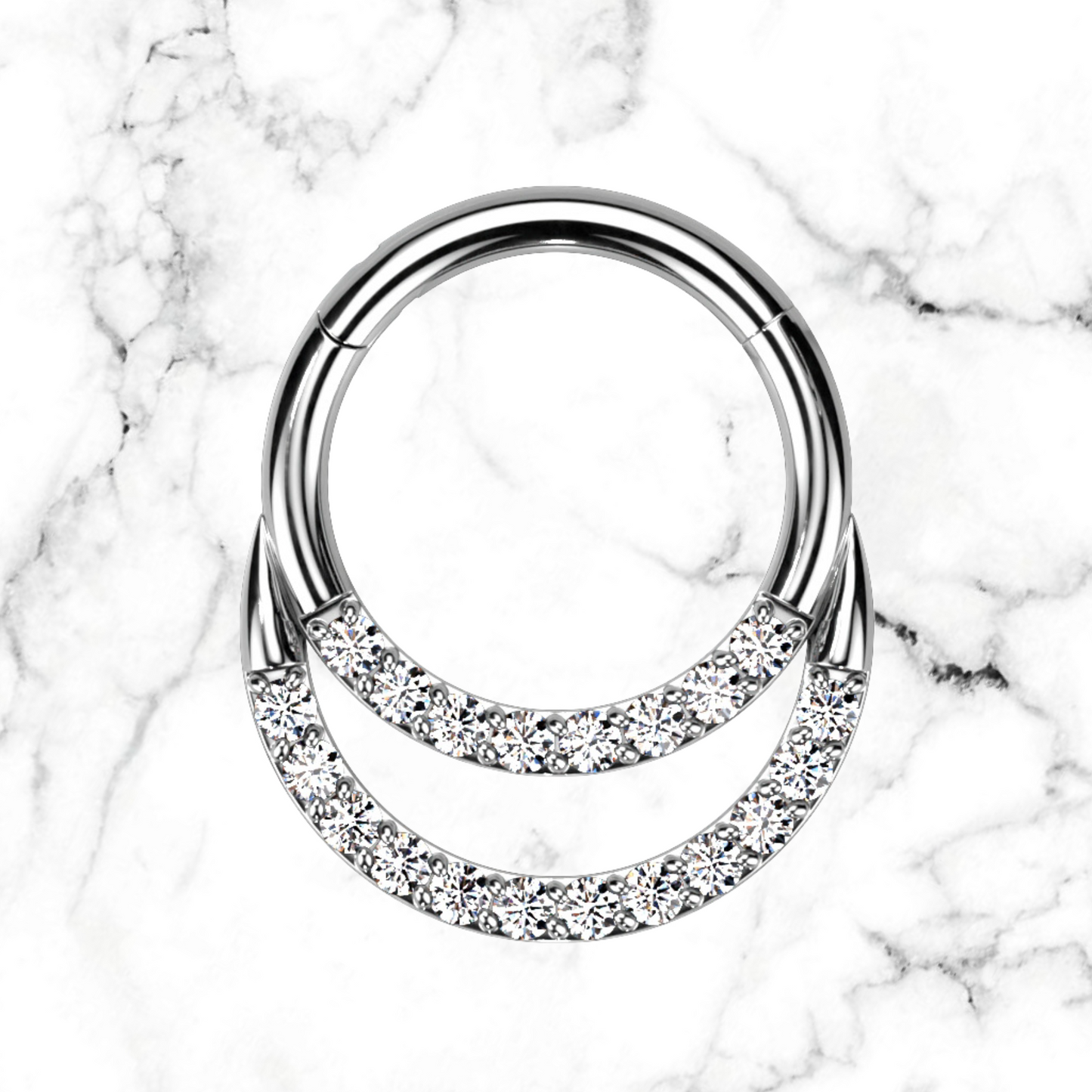 forward-facing double layer cz clicker hoop