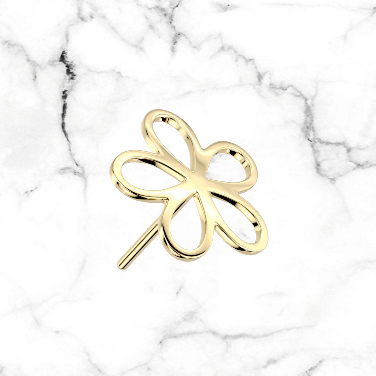 14k flower top