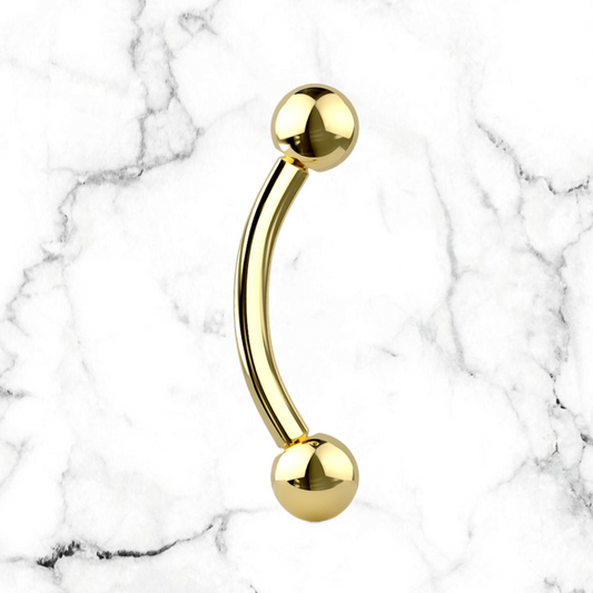 curved barbell