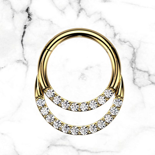 forward-facing double layer cz clicker hoop