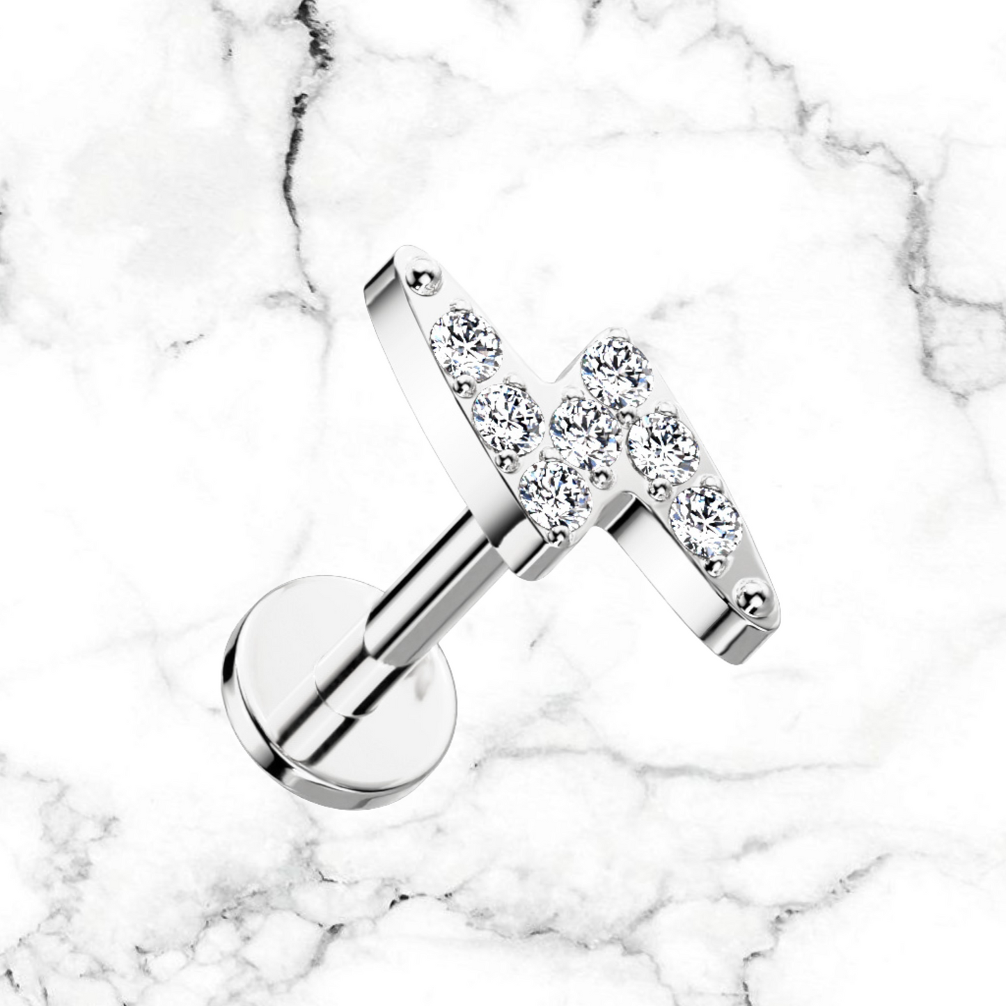 cz lightning stud
